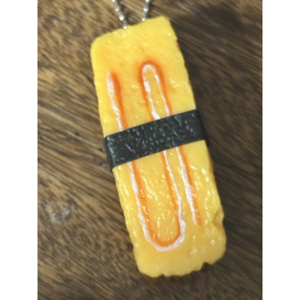 Kalan LP Tamago Sushi Squishy Keychain Egg‎ Sushi Seaweed Food Toy